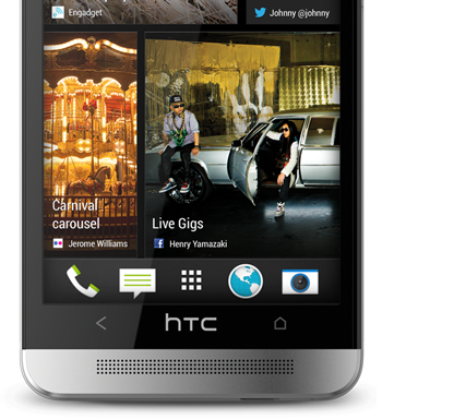     Màn hình chính HTC One M7 32GB của bạn trở nên sống động với các cập nhật mới nhất về bạn bè, ảnh, mạng xã hội, sự kiện, lịch, ban nhạc thể thao, âm nhạc, tin tức - và hơn thế nữa.